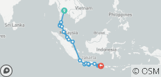  Bangkok to Bali (from Bangkok to Bali) - 25 destinations 