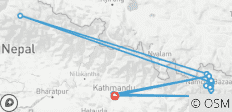 Gokyo and Renjo La Pass Trek - 22 destinations 