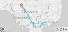  Wonderen van Vietnam, Cambodja &amp; de Mekong (Start Ho Chi Minh Stad, Eind Siem Reap) - 9 bestemmingen 