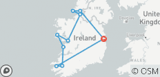  Irish Explorer - 10 Days/9 Nights - 10 destinations 