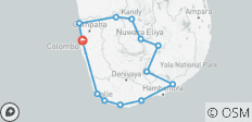  Sri Lanka - Rundreise Paket (13 Tage) - 13 Destinationen 