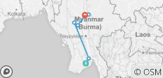  Myanmar für Erstbesucher - 8 Tage - 10 Destinationen 