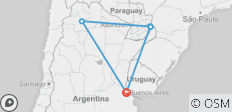  Salta Iguazu 8 dagen met vliegtickets van Buenos Aires of vice versa - 6 bestemmingen 