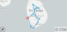  Sri Lanka - Rundreise (14 Tage) - 13 Destinationen 