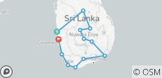  Quick Trip Across Sri Lanka - 12 destinations 