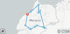  Gran Aventura en Marruecos en 10 Días - 13 destinos 