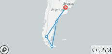  Circuit en Patagonie - Buenos Aires - Ushuaia - El Calafate en 10 jours - 5 destinations 