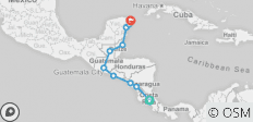  San Jose to Cancun Travel Pass - 10 destinations 