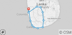  Sri Lanka 15 Day Itinerary - 12 destinations 