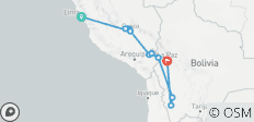  Best of Perú – Bolivia 15 Days - 13 destinations 