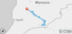  Marokko Entdeckungsreise ab Marrakesch mit Glamping - 2 Tage - 12 Destinationen 