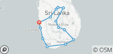  Semi-Luxury Tour Of Sri Lanka - 14 destinations 
