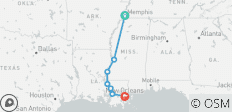  Heart of the Delta Memphis, Tennessee to New Orleans, Louisiana - 7 destinations 