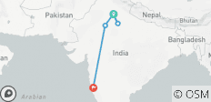  Golden Triangle with Goa Tour - 5 destinations 