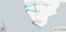  Bezaubernde Kerala Rundreise - 8 Destinationen 