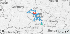  Herrliche grandiose Rundreise durch die Tschechischen Republik: UNESCO-Stätten und andere Top-Reiseziele ab Wien - 16 Tage - 16 Destinationen 