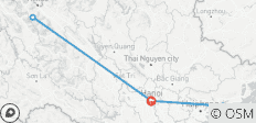  Höhepunkte von Nordvietnam - 6 Tage - 5 Destinationen 