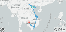  18 Days Discover Vietnam and Cambodia - Heritage Lines - SMALL GROUP (MAX 12) - 13 destinations 