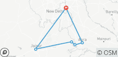  5 Tage Goldenes Dreieck Tour mit Vogelbeobachtung - Delhi Agra Jaipur Bharatpur Tour - 6 destinations 