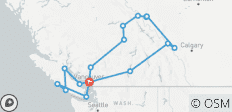  Circuit Premium dans l\'Ouest canadien et sur l\'île de Vancouver - 17 destinations 