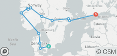  Kopenhagen nach Helsinki - 13 Tage - 13 Destinationen 