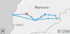  6 Days Desert Tour From Marrakech &amp; Essaouira - 15 destinations 