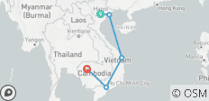  Hauptsache Vietnam &amp; Kambodscha - 13 Tage - 5 Destinationen 