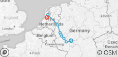  Entlang des Rheins (2023) (von Frankfurt nach Amsterdam) - 9 Destinationen 