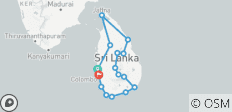  Road-Trip-All-Island-Sri Lanka - 15 destinations 