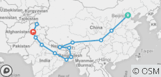  Peking nach Islamabad Gruppen-Überlandsreise - 14 Destinationen 