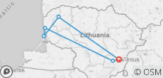  Charmante Litauen Rundreise in 6 Tagen - 6 Destinationen 