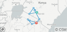  11 Tage Kenia &amp; Tansania Familie Entdeckungsreise Safari - 11 Destinationen 