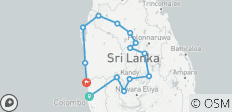  Sri Lanka Rundreise - 14 Destinationen 
