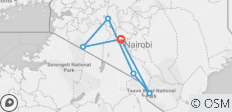  Highlights of Kenya (8 Days) - 6 destinations 