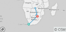  Iconen van Zuidelijk Afrika (9 dagen) - 6 bestemmingen 