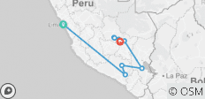  Peru Panorama (Inka-Trail Trekking, 11 Tage) - 10 Destinationen 
