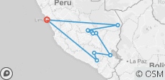  Peru Entdeckungsreise (Inka-Trail Trekking, 14 Tage) - 11 Destinationen 