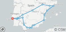  Alma española y Lisboa - 19 destinos 