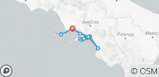  Große Kampanien Rundreise - Von Neapel nach Amalfi - 18 Destinationen 