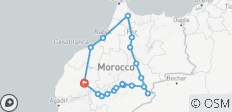  9 dagen bijzondere rondreis vanuit Marrakech naar de woestijn, Fes, Chefchaouen en meer - 19 bestemmingen 