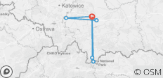 Krakau und Zakopane Privatrundreise für 3-4 Personen - 6 Tage - 6 Destinationen 