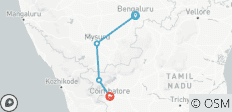  Erkunden Sie Mysore, Coorg &amp; Ooty (eine budgetfreundliche Rundreise) - 4 Destinationen 