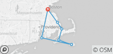  Boston Cape Cod &amp; The Islands (Classic, 8 Days) - 7 destinations 