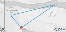  Ushuaia Abenteuerreise - 3 Tage - 3 Destinationen 