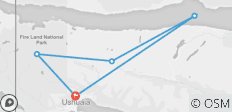  Extreme Erlebnisreise Ushuaia - 5 Tage - 3 Destinationen 