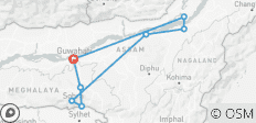  Sorprendente viaje por el noreste de la India - 8 destinos 