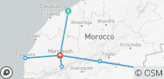 8 Tage Rundreise von Casablanca nach Marrakech - 9 Destinationen 