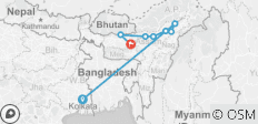  Entdecken Sie Assam - 8 Destinationen 