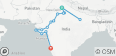  Historische Indien Rundreise - 14 Destinationen 