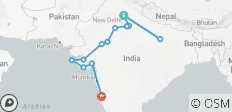  Historische rondreis door India - 13 bestemmingen 